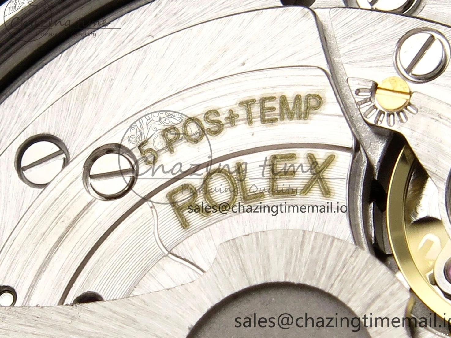 MiroTime 0127 Vibrant DateJust 41 126333 EWEF Best Edition YG Stick Dial on SS YG Jubilee Bracelet A 990